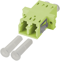 UCS Adapter OM5, LC/PC, duplex, limoen groen