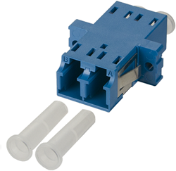 Datwyler Adapter OS2, LC/PC, duplex blauw
