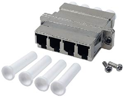 UCS Adapter OS2, LC/PC, quad, Metaal
