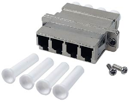 UCS Adapter OS2, LC/PC, quad, Metaal