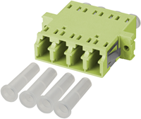 UCS Adapter OM5, LC/PC, quad, limoen groen