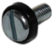 M6 schroefjes + kunststof ring (OP=OP) 50 stuk(s)-2