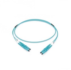 Datwyler Patchkabel OM3, LC/PC-LC/PC, duplex, turquoise (Kies lengte)