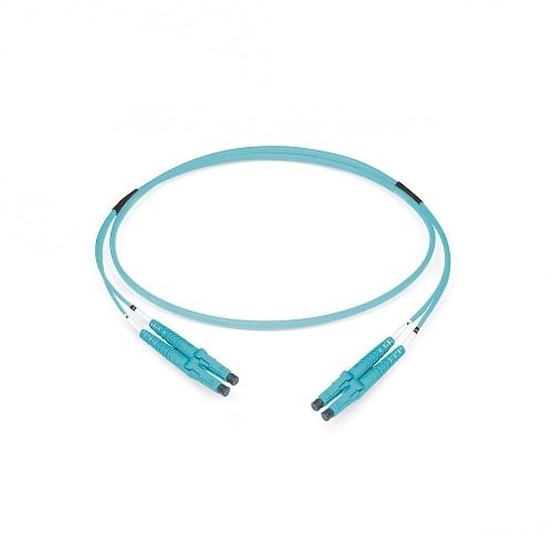Datwyler Patchkabel OM3, LC/PC-LC/PC, duplex, turquoise, 7m