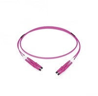 Datwyler Patchkabel OM4, LC/PC-LC/PC, duplex, violet, 4m