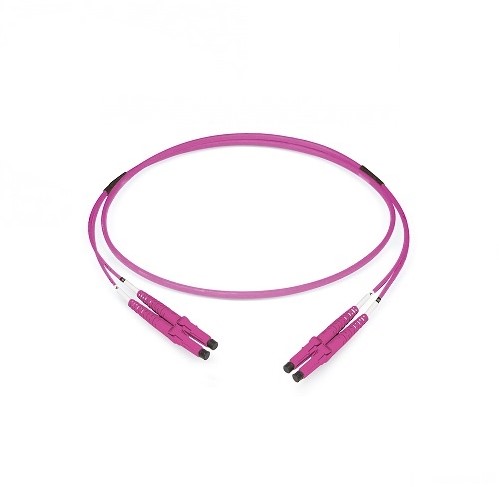 Datwyler Patchkabel OM4, LC/PC-LC/PC, duplex, violet, 9m