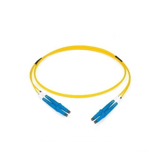 Datwyler Patchkabel OS2, LC/PC-LC/PC, duplex, geel, 7m