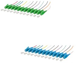 Datwyler Pigtailset OS2, LC, 12 stuk(s), L=2m. (Kies uw type)