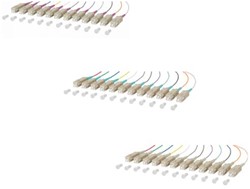 Datwyler Pigtailset MM, SC/PC, (OM3/OM4), 12 stuk(s), L=2m. (Kies uw type)