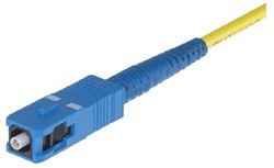 Diamond SC/PC - pigtail 9/125 3mm 5m, kleur geel