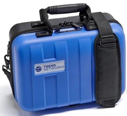 TREND Networks Hard carry case for FiberMASTER OTDR, power meter, light source.