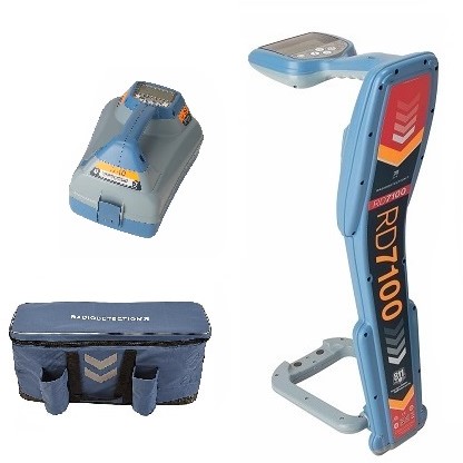 Radiodetection RD7100PLM systeem met Tx10 zender & draagtas (stroomsector)