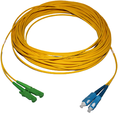 R&M Patchkabel SC/PC-E2000/APC Duplex G657A1 25m 0,1dB  OP=OP (kies uw lengte)