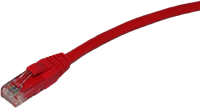 Datwyler Patchkabel UTP Cat6, flex, LS0H, rood, 5m
