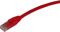 Datwyler Patchkabel UTP Cat6, flex, LS0H, rood, 7m