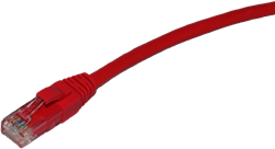 Datwyler Patchkabel UTP Cat6, flex, LS0H, rood (kies de gewenste lengte)