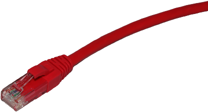 Datwyler Patchkabel UTP Cat6, flex, LS0H, rood, 10m