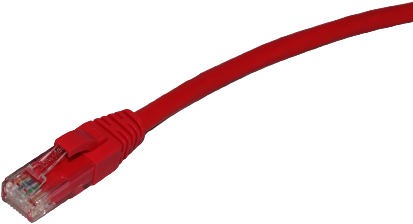 Datwyler Patchkabel UTP Cat6, flex, LS0H, rood, 2m