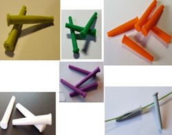 Rubberstop (Bungs) geschikt voor Microduct, per 500 st. (Kies uw type)
