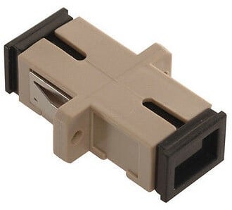 Datwyler Adapter OM2, SC/PC, simplex, kunststof OP=OP