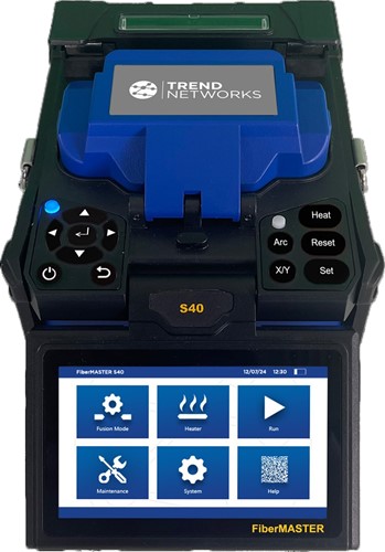 TREND Networks FiberMASTER S40 Active Core Alignment Fusion Splicer