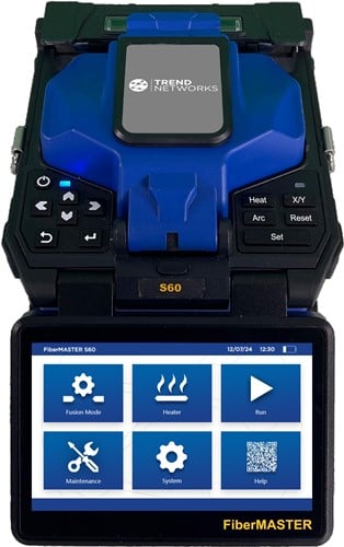 TREND Networks FiberMASTER S60 Active Core Alignment Fusion Splicer