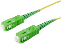 UCS Patchkabel OS2, SC/APC8-SC/APC8, getuned, simplex, 2mm, geel, 4,7m Grade B / G657A1