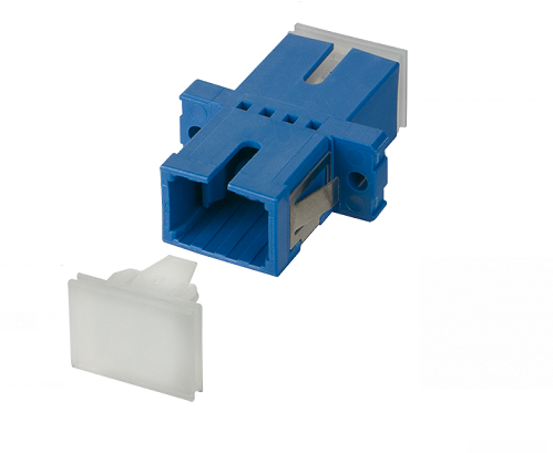 UCS Adapter OS2, SC/PC, simplex, blauw