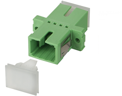 UCS Adapter OS2, SC/APC, simplex, groen