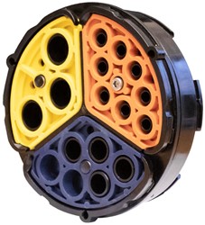 Hauff  SEG Segmento,  frame en segmenten voor inbouw in systeemdeksel HSI150