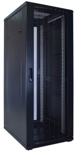 UCS Serverkast 32HE, B600 D800, geperforeerde deuren, zwart