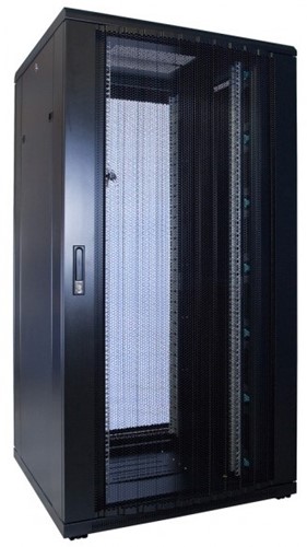 UCS Serverkast 32HE, B800 D800, geperforeerde deuren, zwart