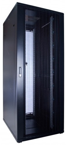 UCS Serverkast 47HE, B600 D800, geperforeerde deuren, zwart