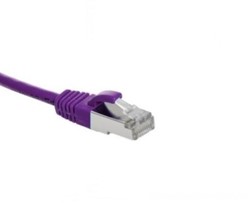 UCS Patchkabel S/FTP Cat6A, LSZH, paars (kies de gewenste lengte)