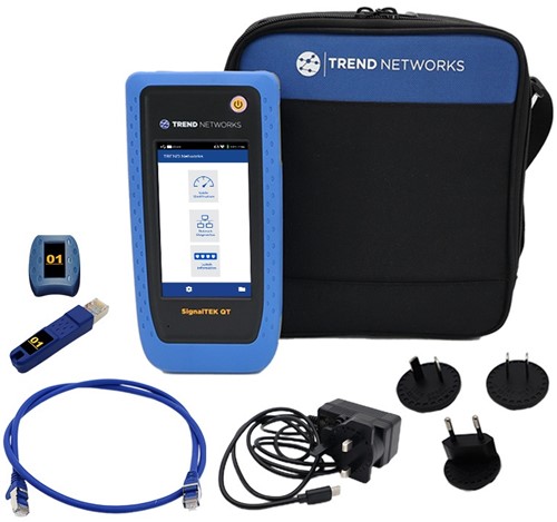 TREND Networks SignalTEK QT 10 Gigabit koper kwalificatietester.-2