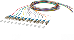 UCS Pigtailset OS2, ST/UPC, 12 stuk(s), L=2m.