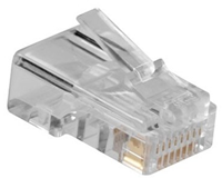 UCS, modulair RJ45 plug, UTP, Cat.6, massief rond 25 stuk(s)
