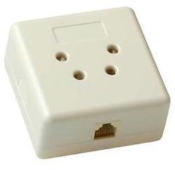 UCS PTT / RJ11 wandcontactdoos opbouw Op=OP