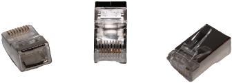 UCS mod plug RJ45 Cat 6 STP soepel