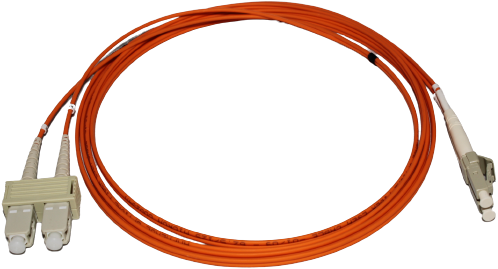 UCS SC/PC-LC/PC Duplex OM1  OP=OP (Kies lengte)