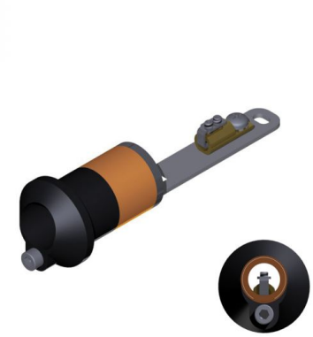 UCS Mechanische kabelseal 1x17 rond tbv Dome closure tbv 14-17mm