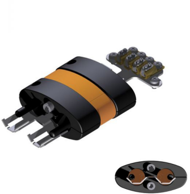 UCS Kabelinvoer 4x10 ovaal tbv Dome closure