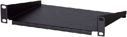 UCS Legbord 10 inch 1HE, D136mm, zwart, vrij hangend