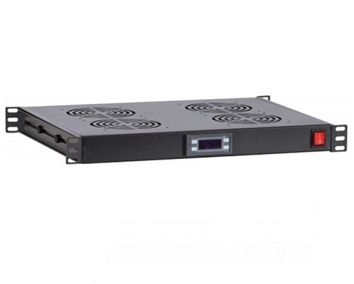 UCS ventilatie unit 4-V, incl. thermostaat, t.b.v. 19 inch kast.