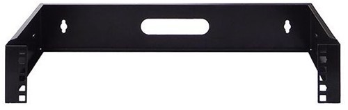 UCS Muurbeugel 2HE, 19 inch, 180mm diep, zwart-2