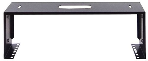 UCS Muurbeugel 2HE, 19 inch, 180mm diep, zwart-3