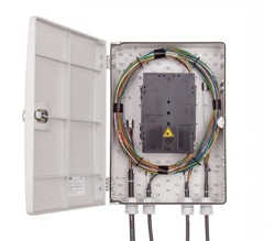 UCS Glasvezel wandbox IP54, URM LH 144S tbv 144 lassen